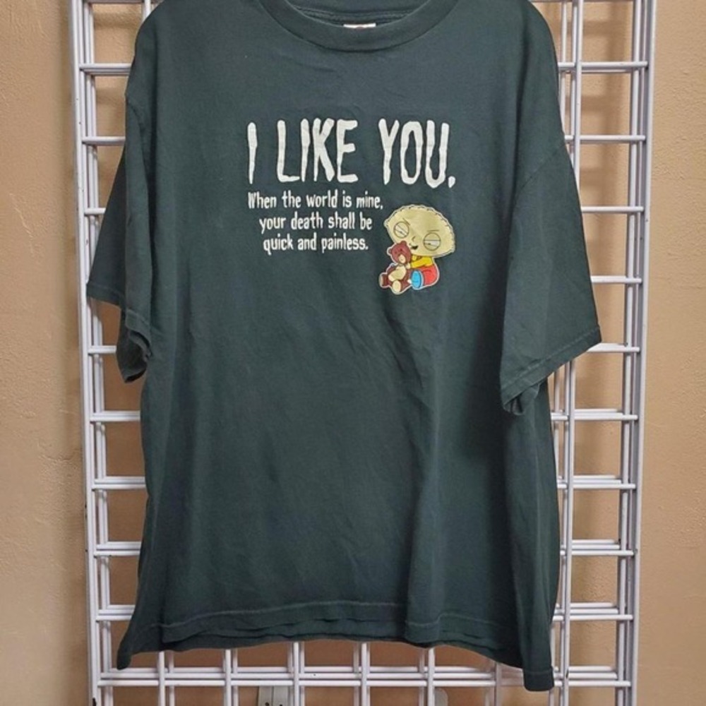 2000s Family Guy "I Like You"‎ t-shirt